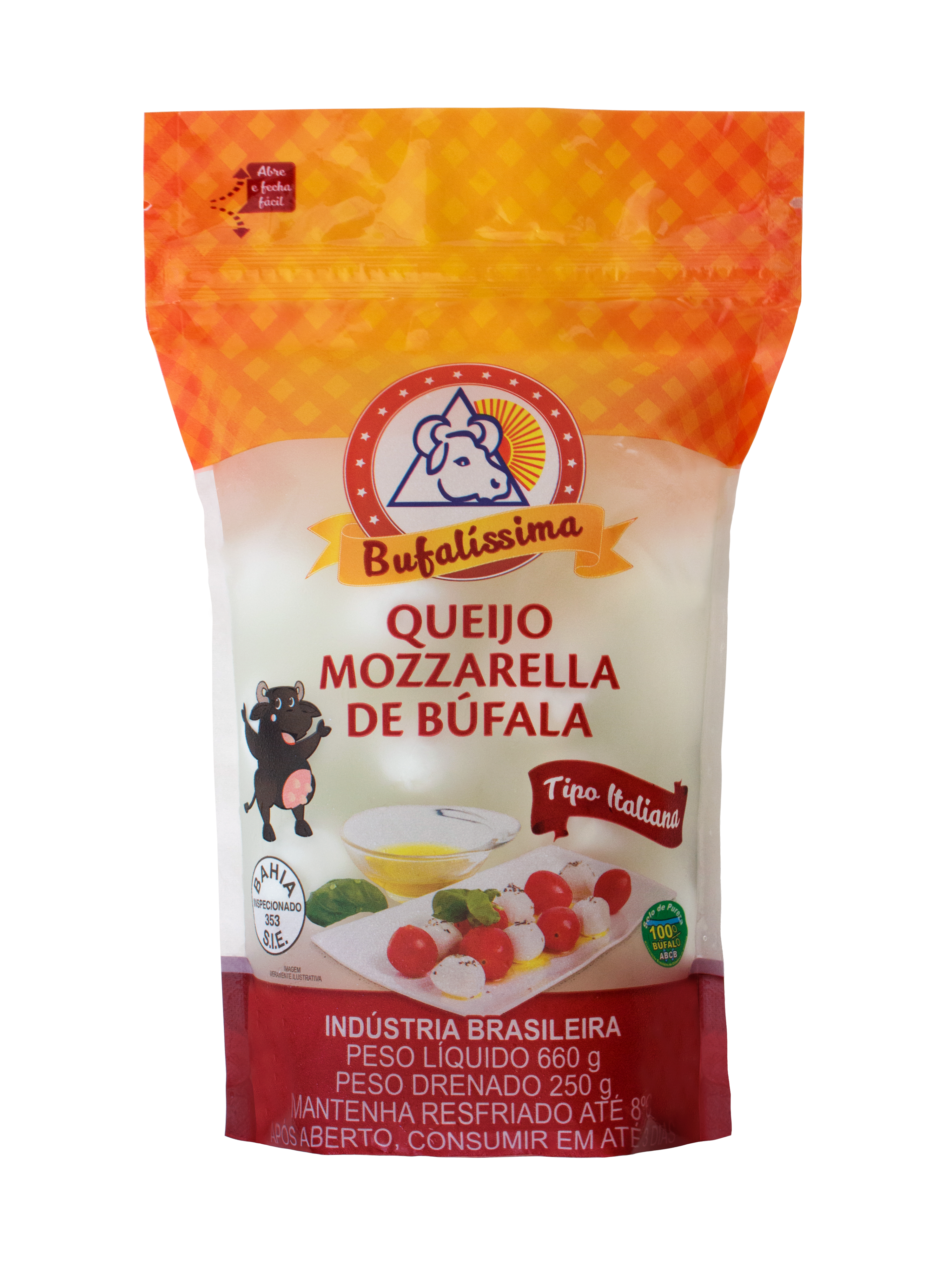 MOZZARELLA BOLA PEQUENA 250G
